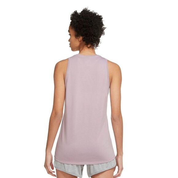 NIKE Yoga Active Tank Top Womens S Dri-Fit Athleisure Muscle Tee Purple DJ8233 - Picture 3 of 8